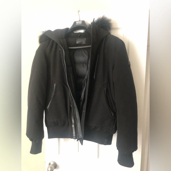 All black rudsak winter jacket - Picture 2 of 2